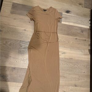 Banana Republic Tan Maxi Dress